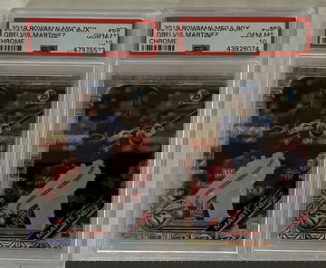 Orelvis Martinez lot of 2