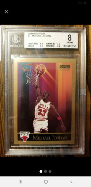 Michael Jordan Skybox #41