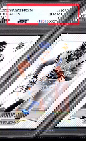2012 PRIZM JARED ALLEN #108 SILVER PRIZM PSA 10 HOF (POP 4)