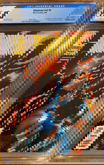 Inhumans #5 CGC 9.8 1st Yelena Bolova