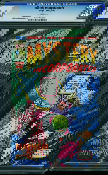 MYSTERY INCORPORATED #1, CGC 9.6 NM+