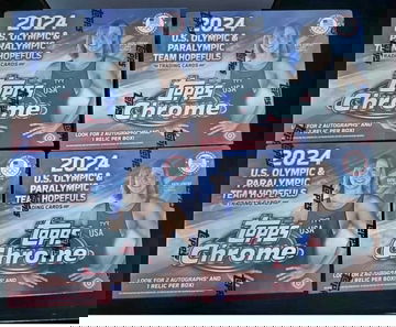 2024 Topps U.S. Olympics boxes