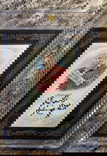 2012 Topps Allen & Ginter Bobby Bob Knight Auto #AGA-BKN