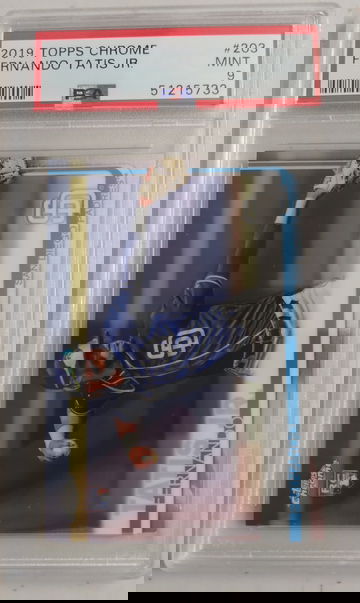 2019 Topps Chrome Fernando Tatis Jr PSA 9