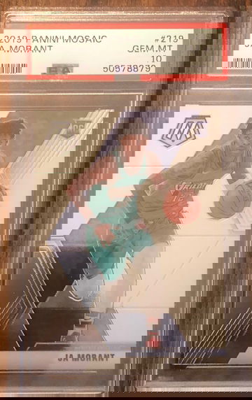 2019 Panini Mosaic Ja Morant PSA 10 # 219