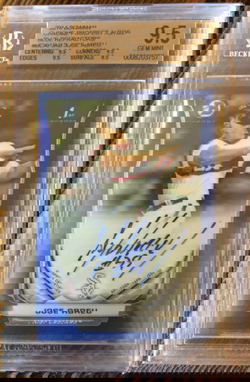 2014 Bowman Chrome True Blue Jose Abreu auto True Gem 