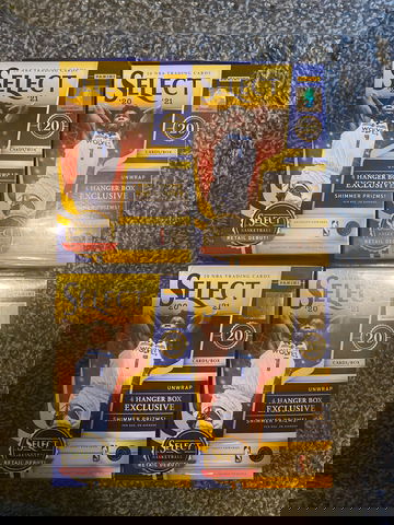 2020-21 NBA Panini Select Hanger 4 Pack