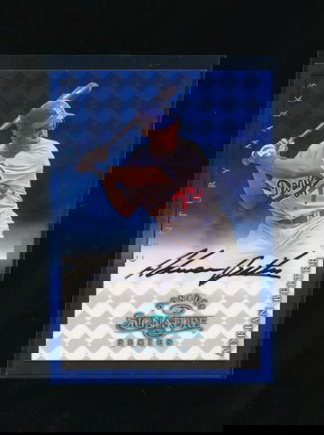 1998 Donruss Signature Series Adrian Beltre CENTURY MARKS AUTO *HOF* RARE SP