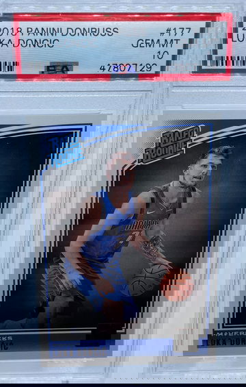 2018 Panini Donruss Luka Doncic #177 PSA 10 GEM MINT