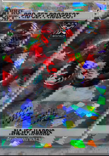 2021 Leaf Pro Set NAJEE HARRIS Pro Prospect Auto RC #1/2 ALABAMA STEELERS SSP Rookie prizm