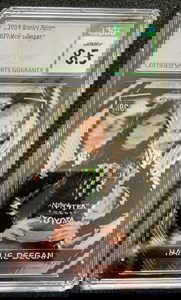 2018 Panini Prizm Hailie Deegan #30 ROOKIE CSG 8.5 NM-MT+