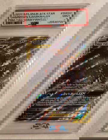 2020 Pokemon SM Black Star UMBREON & DARKRAI GX Tag Team #SM241 Psa 9 