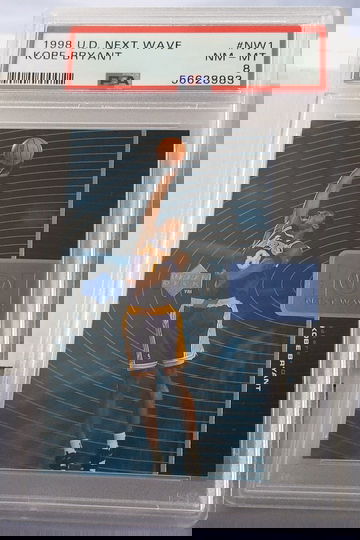 1998 U.D. Next Wave #NW1 Kobe Bryant PSA 8