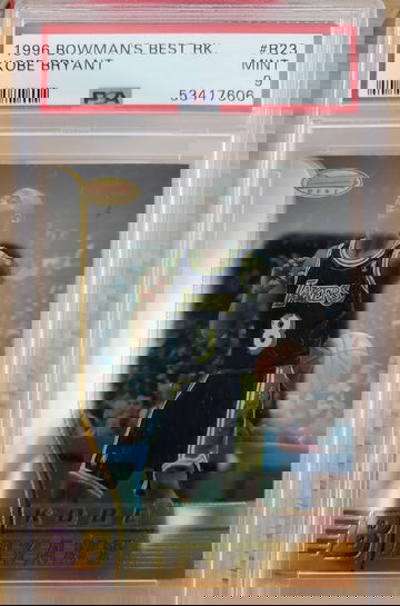 1996 Kobe Bryant Bowman's Best PSA 9