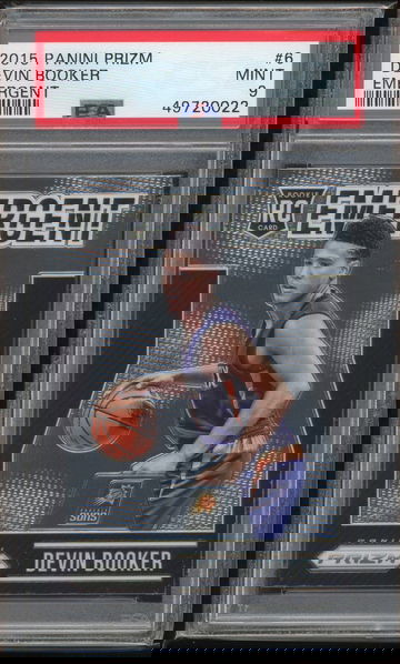 2015 Panini Prizm Devin Booker Emergent PSA 9