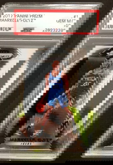 2017 Prizm Markelle Fultz Rookie Card RC PSA 10