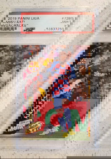 2019 Panini Liga Megacracks Ansu Fati PSA 9