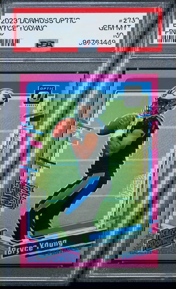 2023 Donruss Optic Bryce Young Pink PSA 10