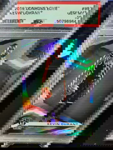 2019 Donruss Elite Kevin Durant PSA 10