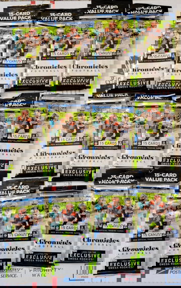 2020 NFL Chronicles Fat Pack Lot x 12