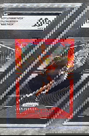 2019 Prizm Ruby Wave Cam Reddish SGC 10 Rookie RC