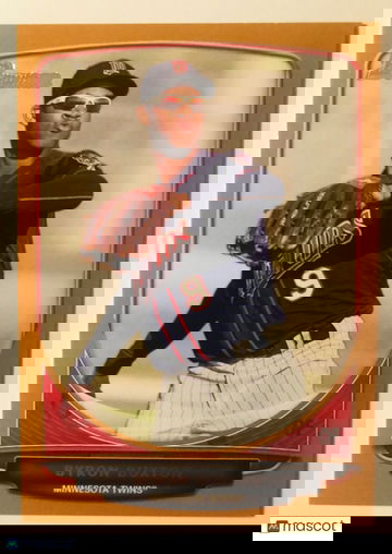 BYRON BUXTON 2013 Bowman Top Prospects #TP-1 ORANGE SP #093/250 Minnesota Twins