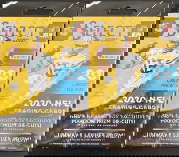 (2) 2020 SELECT FOOTBALL HANGER BOXES