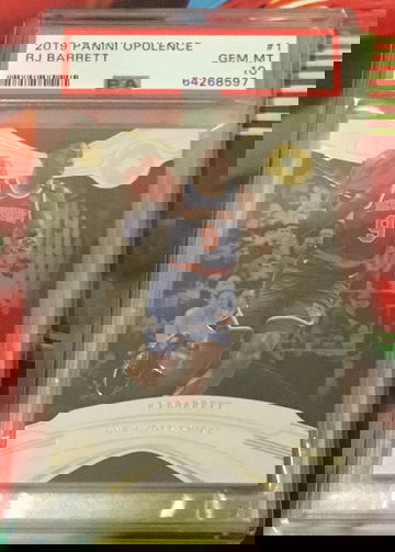 2019 RJ Barrett Panini Opulence /39 Rookie PSA 10