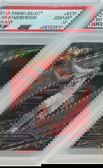 2019 Select Red Wave Weatherspoon PSA 10