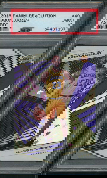 2018 Revolution Lebron James Astro PSA 9 