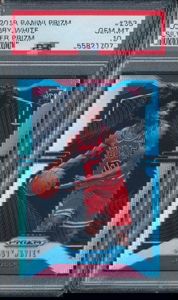 2019 Panini Prizm Coby White RC Silver PSA 10 (I)