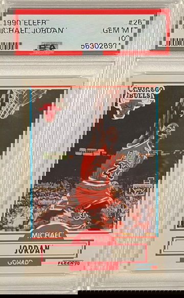1990 Fleer Michael Jordan PSA 10