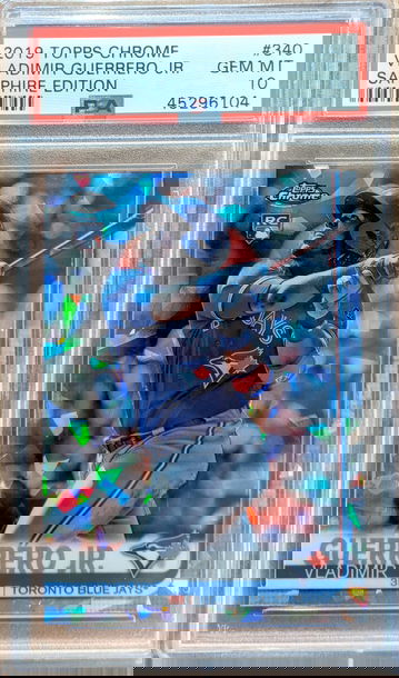 2019 Bowman Chrome Sapphire Vladimir Vlad Guerrero Jr. RC Rookie