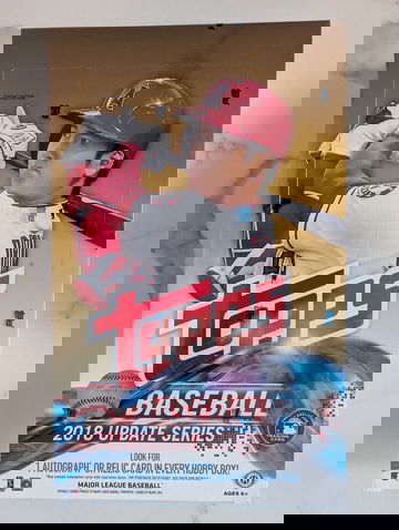 2018 Topps Update Sealed Hobby Box