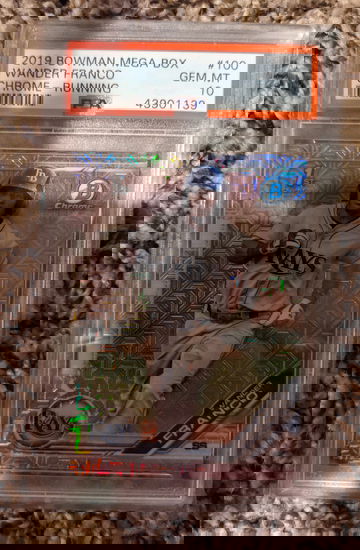 2019 Bowman Chrome Mega Box Wander Franco PSA 10