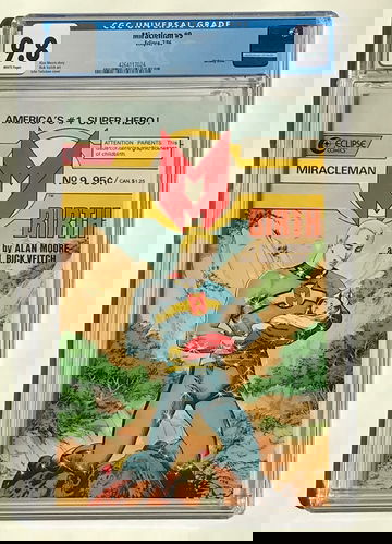 Miracleman #9 CGC 9.8 Birthing Scene 1986 Alan Moore