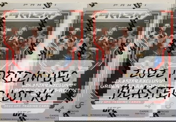 2022 PRIZM UFC BLASTER BOX LOT X6