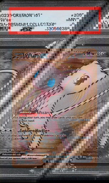 2023 Pokemon Scarlet and Violet 151 Ultra Premium Collection Mew Ex #205 PSA 9