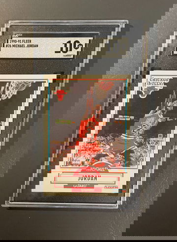 1990-91 Fleer Michael Jordan #26 SGC 10 GEM MINT 