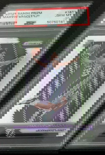 2018 Panini Prizm #181 Marvin Bagley RC Rookie PSA 10 Gem Mint