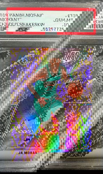 Ja Morant Mosaic Snakeskin 8/20 PSA 10 