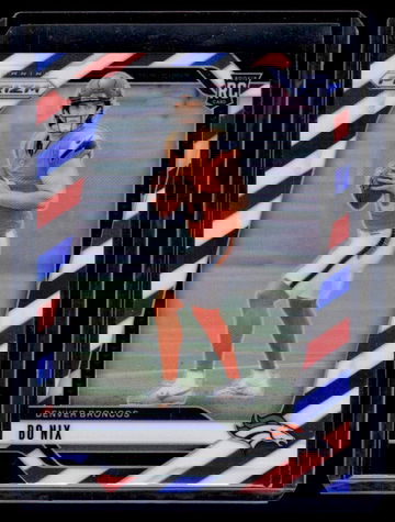 2024 Panini Prizm Red White Blue Bo Nix #309 RC