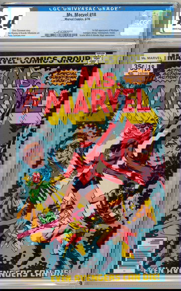 MS. Marvel #18 CGC 9.4