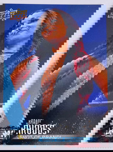 Brandi Rhodes 2021 Upper Deck AEW #53 Finisher Variation