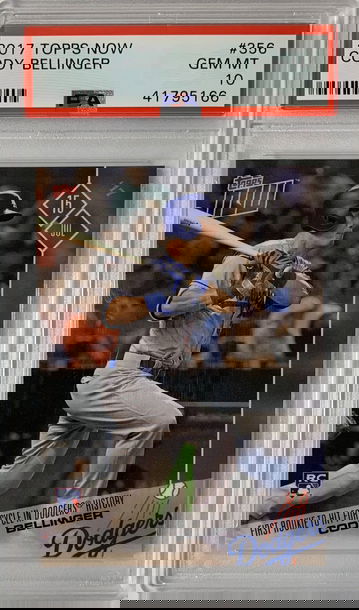 2017 Topps Now Cody Bellinger PSA 10 Gem Mint #356