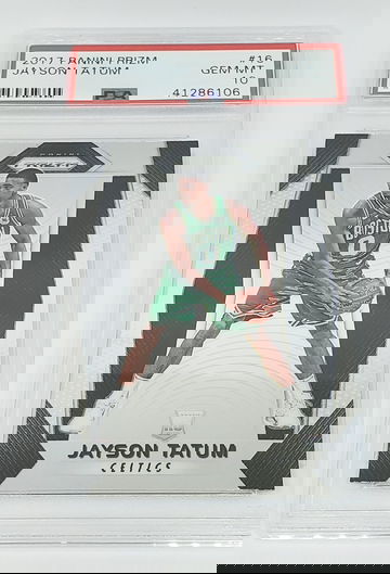 2017-18 Prizm Jayson Tatum PSA 10 RC
