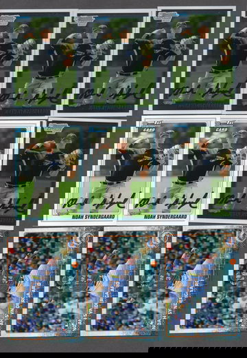 Noah Syndergaard Baseball Card Lot (22) - Many Rookies RC, Nice Variety