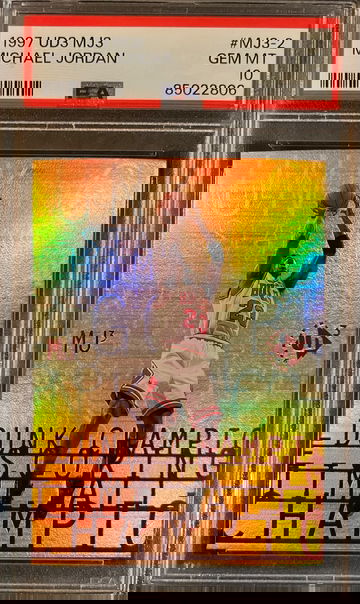 1997 Upper Deck UD3 MJ3 #MJ3-2 Michael Jordan HOF GOAT Bulls PSA 10 GEM MINT