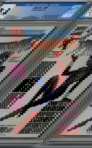 What if... #105 CGC 9.4 1st Spider-Girl