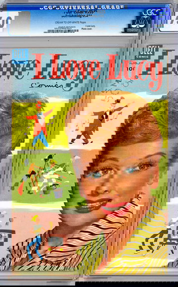 I LOVE LUCY #1 CGC 7.0 *aka FOUR COLOR #535* CLASSIC 1950’S TV SERIES DELL 1954